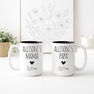 Custom Name Mug Gift for First Time Mum or Grandma