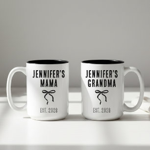 Custom Name Mug Gift for Mum, Grandma or Auntie