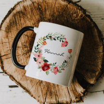 Custom Name Mug | Personalised Template Mugs