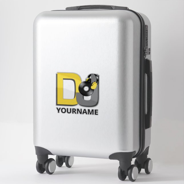 Custom Name Music DJ (Suitcase)