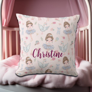 Custom Name My Sweet Ballerina Cushion