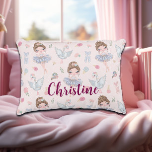 Custom Name My Sweet Ballerina Decorative Cushion
