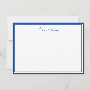 Custom Name Note Card