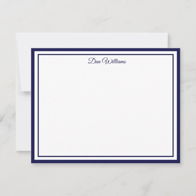 Custom Name Note Card (Front)