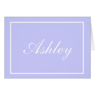 Custom Name Note Cards