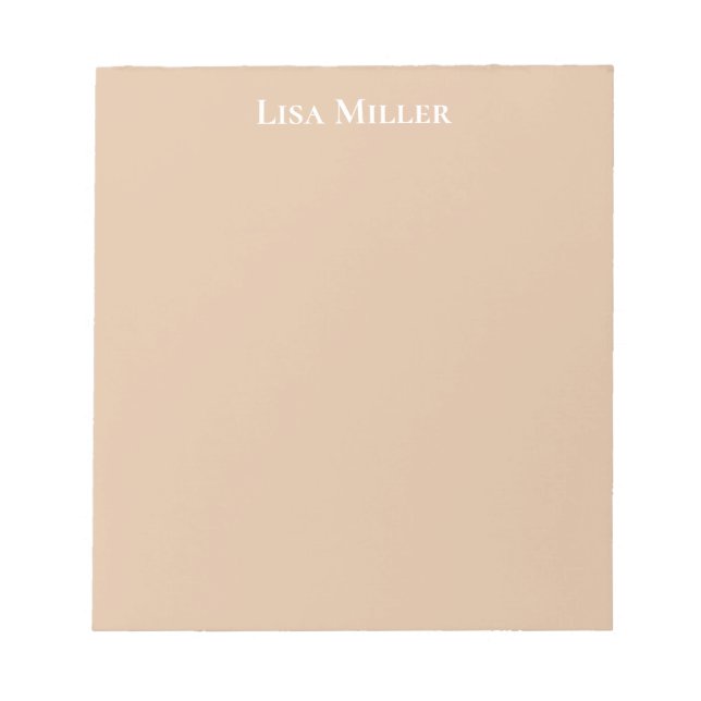 Custom Name Notepad (Front)