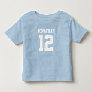 Custom Name Number Boys Sport Jersey Shirt
