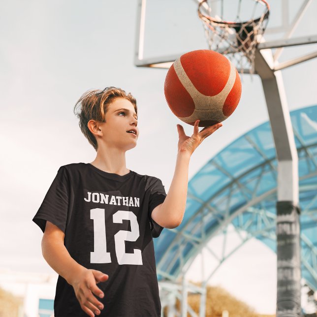 Custom Name Number Boys Sport Jersey Shirt (Creator Uploaded)