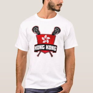 Custom Name & Number Hong Kong Lacrosse T-Shirt