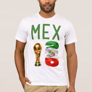 Custom Name Number Mexico 2026 World Cup Tee