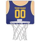 Custom Name/Number Mini Basketball Hoop