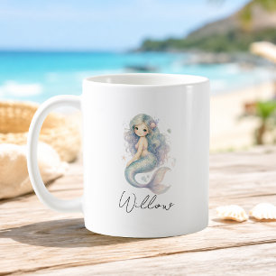 Custom Name Ocean Mermaid Mug