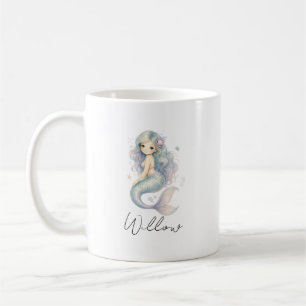 Custom Name Ocean Mermaid Mug