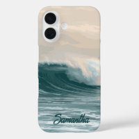Custom Name Ocean Wave
