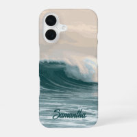 Custom Name Ocean Wave