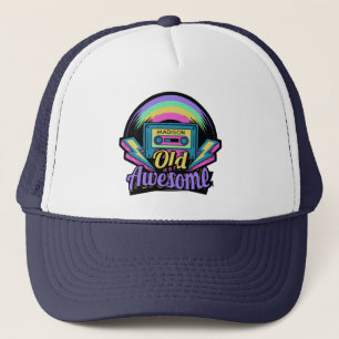 Custom name Old but Awesome hats