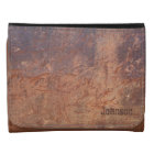 Custom Name on Cool and Unique Grunge Leather