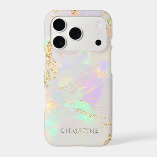 custom name opal stone design