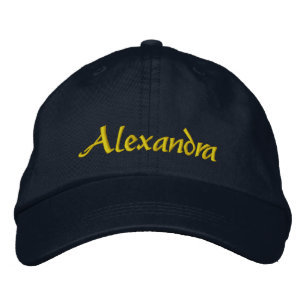 Custom Name or Text Embroidered Hat