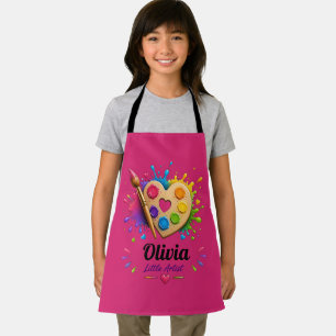 Custom Name,Painting Palette Personalised Art Apron