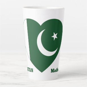 Custom Name Pakistan Latte Mug