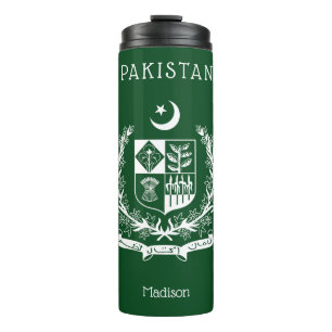 Custom Name Pakistan Thermal Tumbler