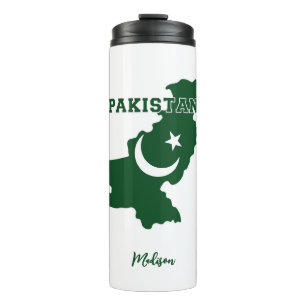 Custom Name Pakistan Thermal Tumbler