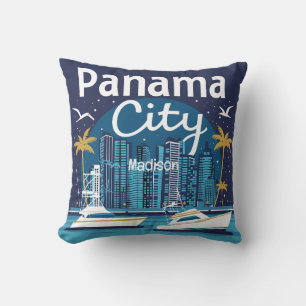 Custom Name Panama City Cushion