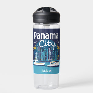Custom Name Panama City Water Bottle