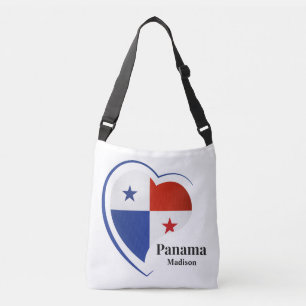 Custom Name Panama Love Crossbody Bag