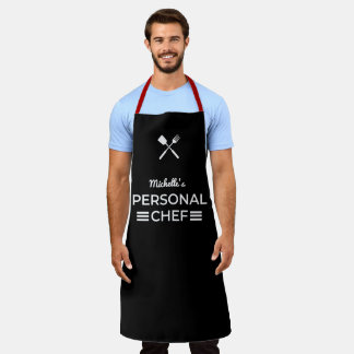 Custom Name Personal Chef Apron -Personalised Gift