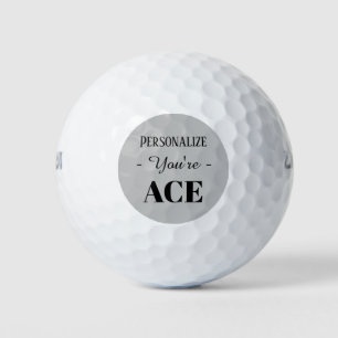 Custom Name Personalised Golf Balls