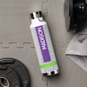 Custom Name   Personalised Travel  Water Bottle