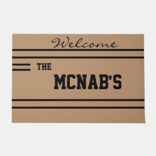 Custom Name Personalised Welcome mat
