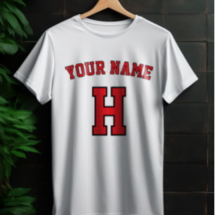 Custom Name Personalized vintage Letter T-Shirt 
