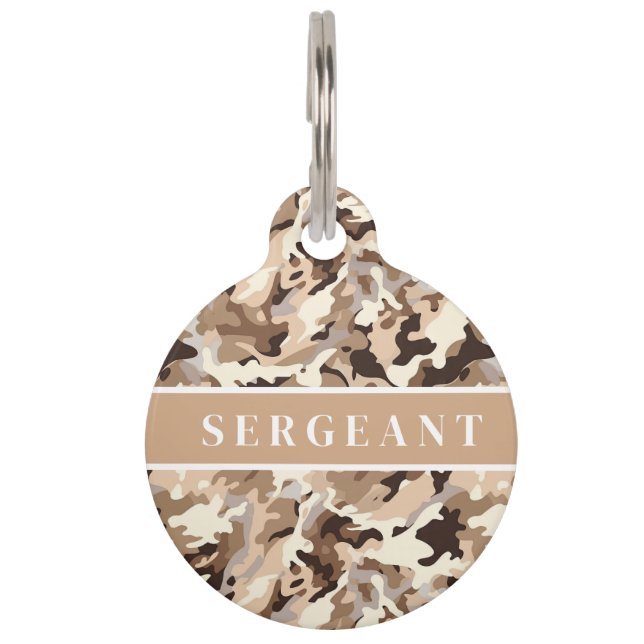 Custom Name Pet Tag (Front)