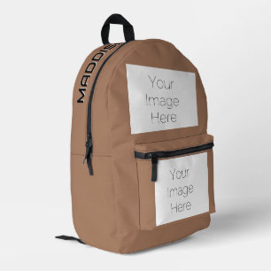 Custom Name & Photo Backpack