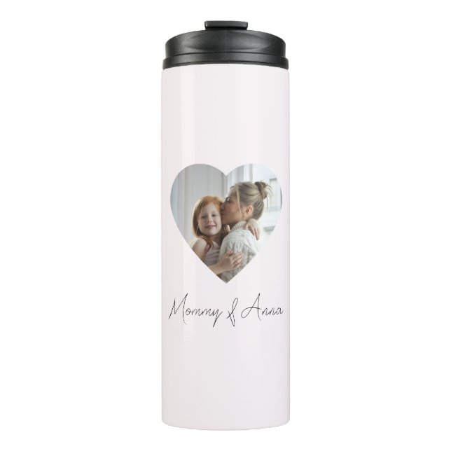 Custom Name & Photo | Personalised Thermal Tumbler (Front)