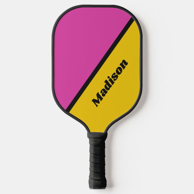 Custom name pickleball paddle (Front)
