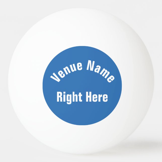 Custom Name Ping Pong Ball (Front)