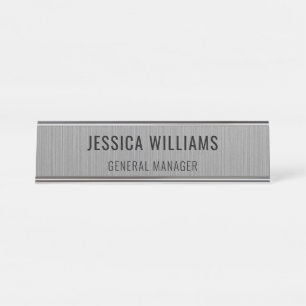 Custom Name Plate Personalised Desk Name Sign