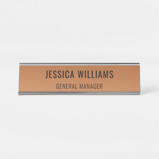 Custom Name Plate | Personalised Desk Name Sign