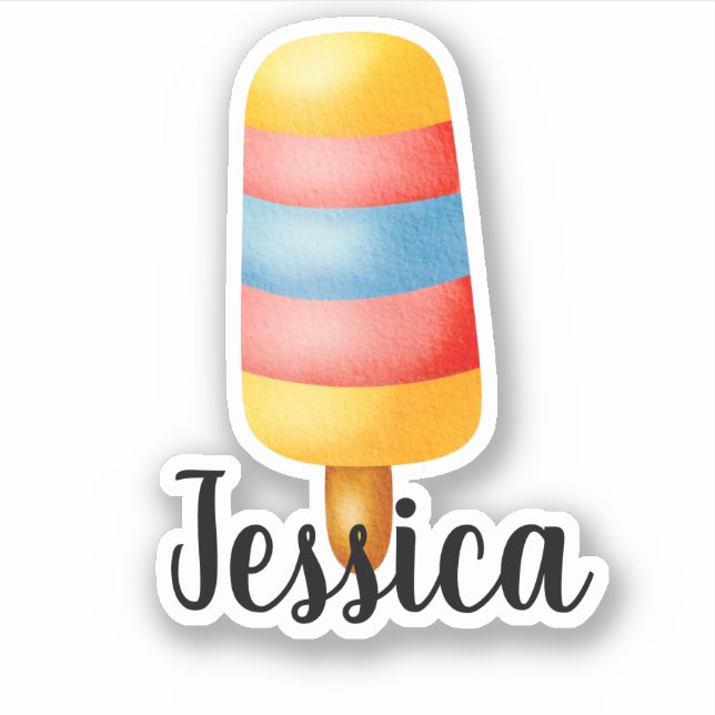 CUSTOM NAME POPSICLE (Front)