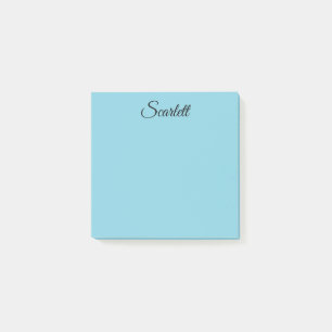 Custom Name Post-it Notes