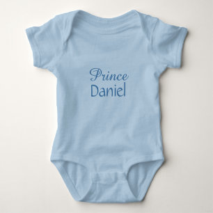 Custom name "Prince" clothing Baby Bodysuit
