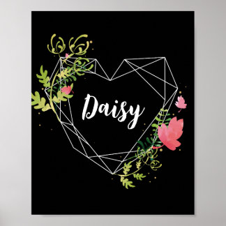 Custom Name Print | Modern Monogram Wall Art