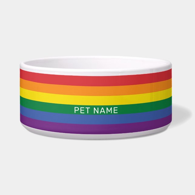 Custom Name Rainbow Flag (Front)