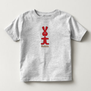 custom name red rabbit toddler T-Shirt
