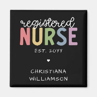 Custom Name Registered Nurse RN Nurse Graduation