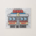 Custom NAME Retro 50s Diner Sign Fifties Atomic